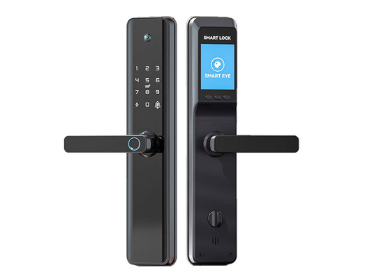 Alliage d'aluminium biométrique électronique de serrure de porte d'empreinte digitale de WiFi avec la caméra/appli de Tuya