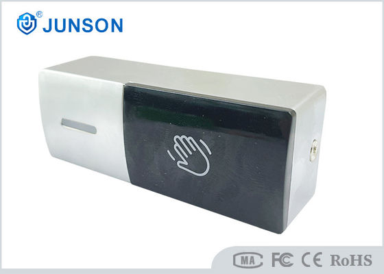 Bouton poussoir de sortie sans contact en alliage de zinc DC12V étanche IP68 pour ouverture de porte