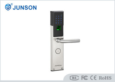 Les serrures de porte d'empreinte digitale de sécurité à la maison relèvent les empreintes digitales de la serrure de porte avec le clavier numérique
