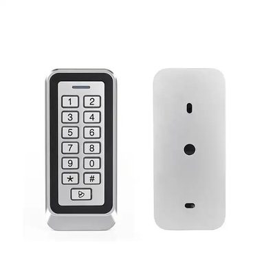 Contrôle d'accès par carte EM/MF en métal, extérieur, IP67, avec clavier rétroéclairé