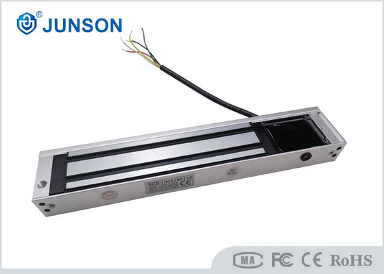 Fermeture magnétique à porte unique imperméable à l' eau de 12 à 24 V pour 280 kg / 600 lbs IP67