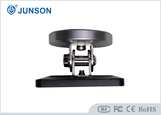 Bloque-porte électromagnétique en acier inoxydable 304 avec bouton de déverrouillage manuel pour fonctionnement 12V/24V DC