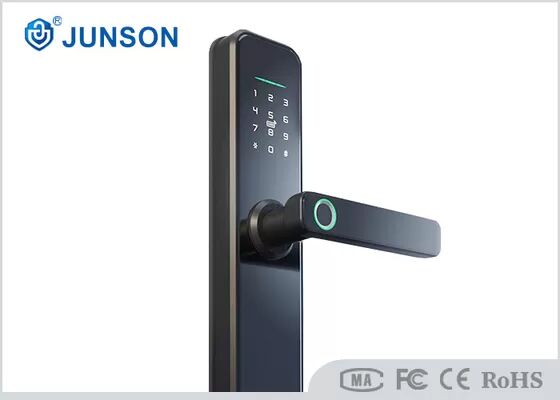 Smart Fingerprint Door Lock with 500DPI Sensor Multi-Access and Aluminum Alloy Panel