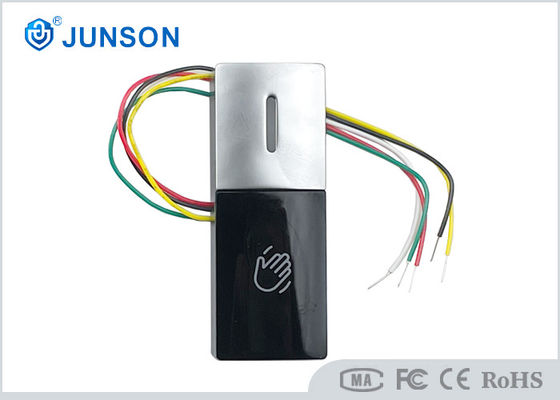 Bouton poussoir de sortie sans contact en alliage de zinc DC12V étanche IP68 pour ouverture de porte