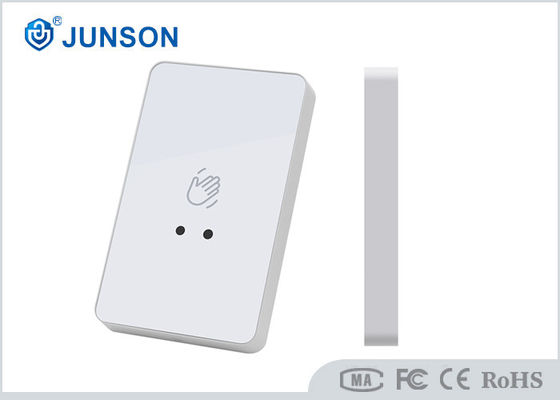 Plaquette de déverrouillage blanche de porte de Touchless de couleur de bouton poussoir de sortie de caisse de PC avec la sortie de signal