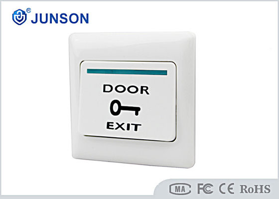 Bouton poussoir de sortie de contrôle d'accès, bouton en plastique de sortie de porte d'hôtel