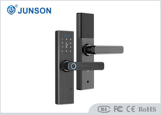 Anti type noir alarme des serrures de porte d'empreinte digitale de voyeur 6V WIFI de puissance faible