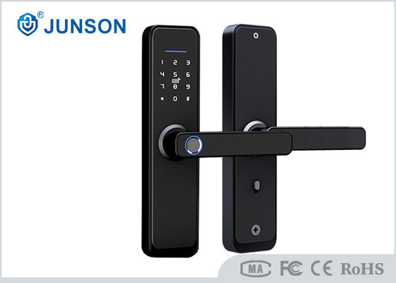 Matériel en alliage de zinc de serrures de porte d'empreinte digitale de serrure de Tuya Wifi Smart d'écran tactile pour la maison