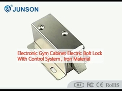 Armoire électronique de gymnase Fermeture à boulons électriques avec système de contrôle, matériau en fer