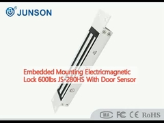 Embedded Montage E-mag Lock 600lbs détecteur JS-280HS