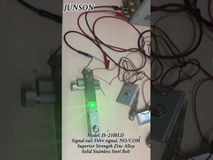 Économie d'énergie électrique boulon verrouillage clé cylindre LED Indication JS-210SLD Longue durée de vie
