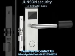 Regarder : L'hôtel Glod RFID verrouille avec clé l'étalage de porte ouverte à gauche ou à droite