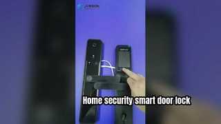 Serrures de porte intelligentes d'empreinte digitale d'appli de WIFI Tuya avec la caméra de trou