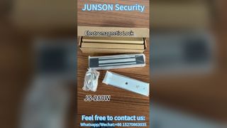 Serrure magnétique étanche 280KG IP68, sécurité extérieure