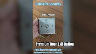 Bouton poussoir de sortie de contrôle d'accès durable pour portes sécurisées