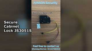 Serrure d'armoire sécurisée sans poteau JS3051S