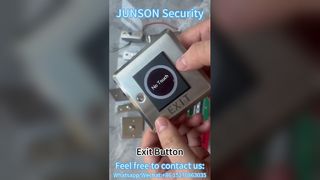 Bouton de sortie de porte infrarouge sans contact
